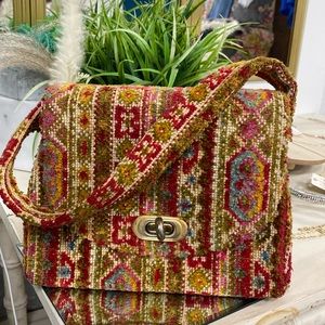 Vintage Fine Bros-Matison tote handbag